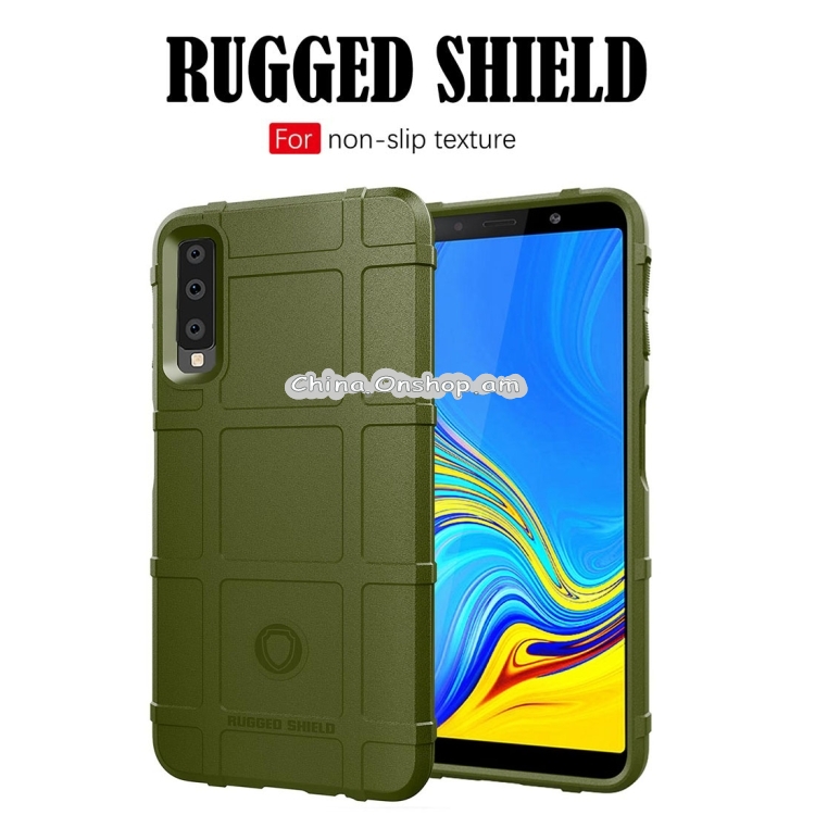 Shockproof Protector Cover Full Coverage Silicone Case for Galaxy A7 2018