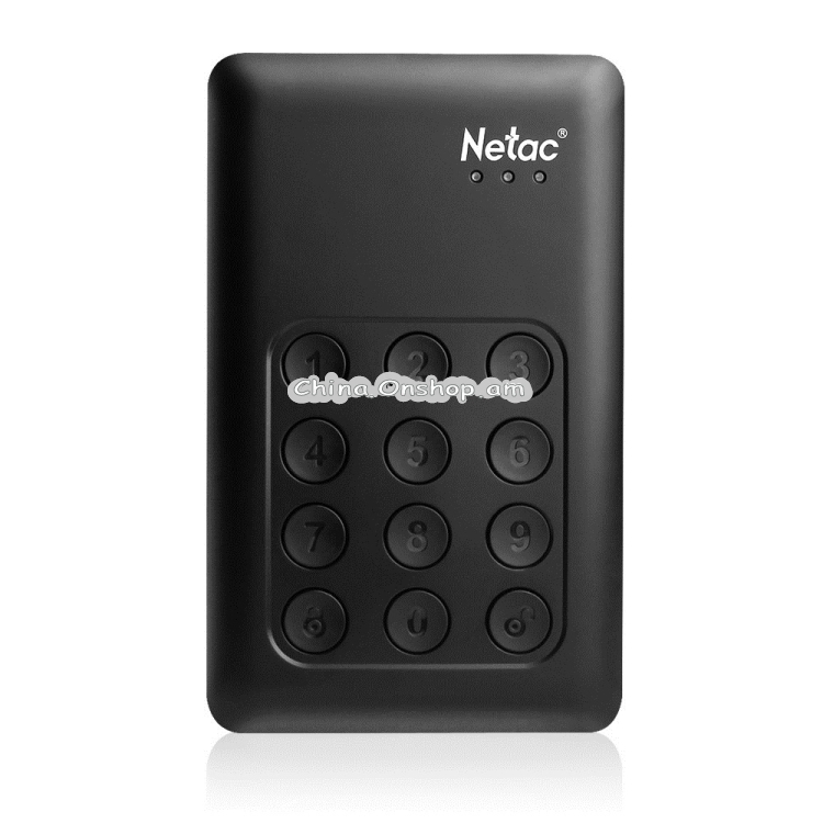 Netac K588 1TB USB 3.0 Keypad Encryption Portable Hard Disk