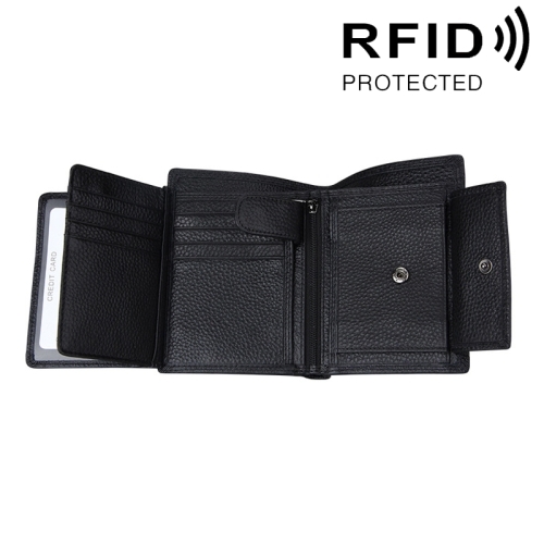 Եռաշերտ դրամապանակ RFID պաշտպանությամբ